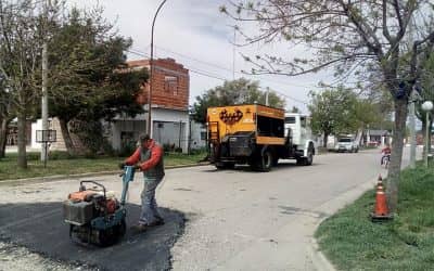EL MUNICIPIO REALIZA TAREAS DE BACHEO EN GARRÉ