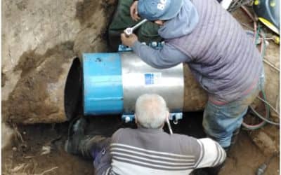 INVERSIÓN DE MEDIO MILLÓN DE PESOS Y MÁS DE 12 HORAS DE TRABAJO PARA LA REPARACIÓN DEFINITIVA DEL BY PASS EN LA COPA DE AGUA