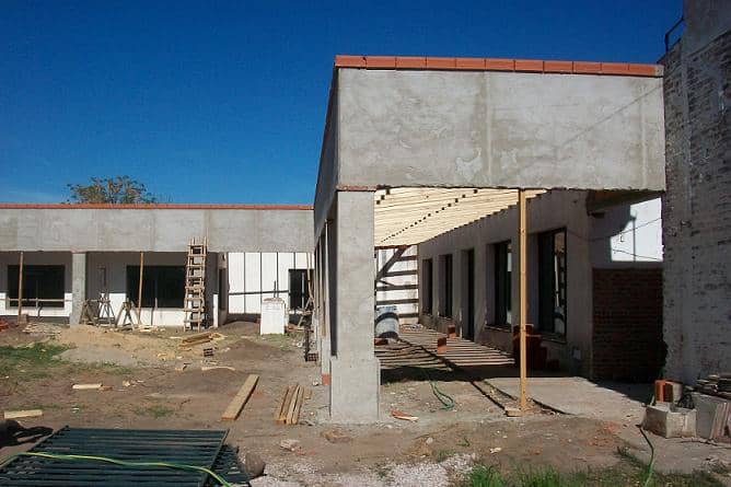 Continúa la obra de ampliación del ex Jardín 903