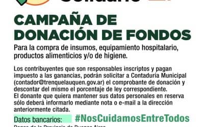 DONACIONES: CASI 550.000 PESOS HASTA EL MOMENTO