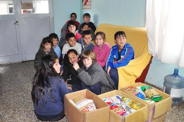 Trotadores locales hicieron una donación