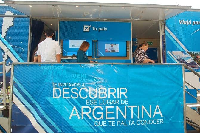 Visita del Tráiler de Turismo de Nación