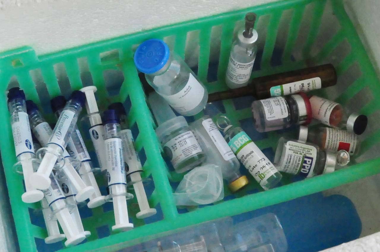 Hay vacunas antigripales en los CAPS y el Hospital