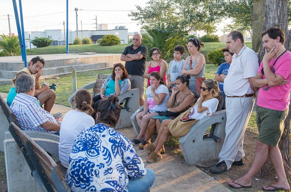 Fernández y Singlar se reunieron con vecinos del ex loteo García Neira