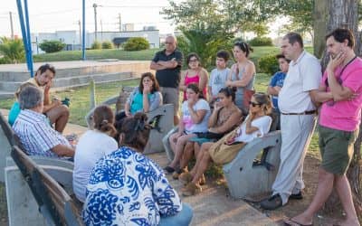 Fernández y Singlar se reunieron con vecinos del ex loteo García Neira