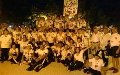 La «Vejentud Murguera» se presentó en los Corsos de Fortín Olavarría