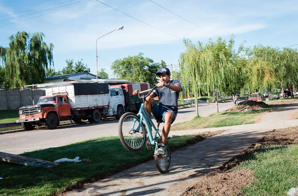 La Lonja: concluyen veredas e inician plazas, iluminación y desagües