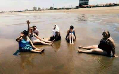 Residentes del Cumen Che y Centro de Día viajaron a Claromecó