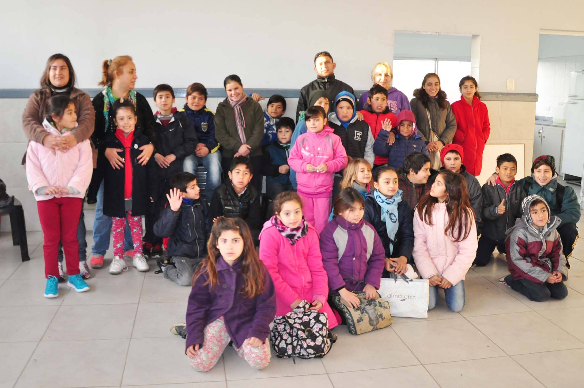 Chicos de distintos barrios viajaron al Zoo de América