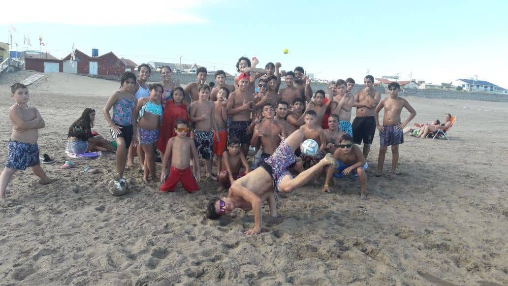 Integrantes del Envión viajaron a Claromecó