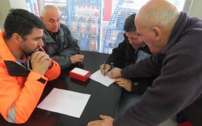 Zapata se reunió con Vialidad Nacional, por bacheo y luminarias en el cruce 7 primos