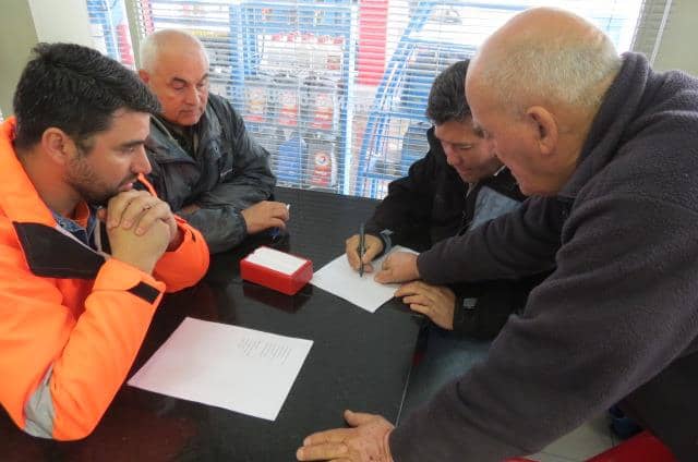 Zapata se reunió con Vialidad Nacional, por bacheo y luminarias en el cruce 7 primos