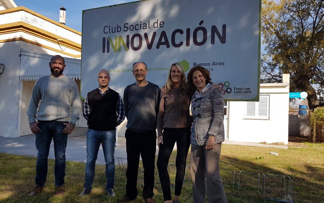 DESDE EL MUNICIPIO DE VILLEGAS VIAJARON PARA CONOCER EL CLUB SOCIAL DE INNOVACIÓN Y PUNTO DIGITAL LOCAL