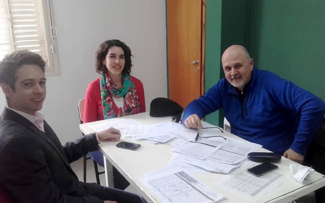 La Oficina de Empleo recibió ayer a un supervisor del Ministerio de Trabajo