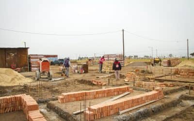 Avanza la construcción de 11 viviendas para vecinos ex Procrear