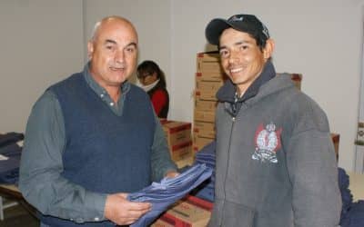 30 de Agosto: Zapata entregó ropa de trabajo para todas las áreas