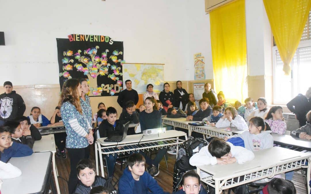 TENENCIA RESPONSABLE DE MASCOTAS: ZOONOSIS DIO EN LA ESCUELA Nº 1 OTRA CHARLA DE CONCIENTIZACION