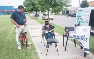 LA CAMPAÑA DE VACUNACION DE MASCOTAS CONTRA LA RABIA CONTINUARA EL SABADO AL LADO DEL CAPS RAMON CARRILLO